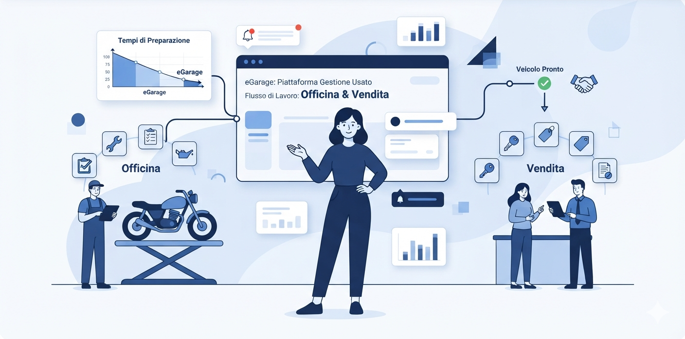 eGarage: applicazione mobile per concessionarie, officine e motociclisti